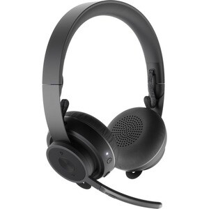 Logitech Zone Wireless Plus Wireless Over-the-head Stereo Headset - Binaural - Circumaural - 3000 cm - Bluetooth - 30 Hz t