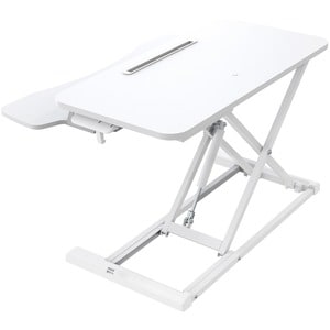 V7 DT2SSW Multipurpose Desktop Riser - 50 cm Height x 61.5 cm Width - Desktop - White
