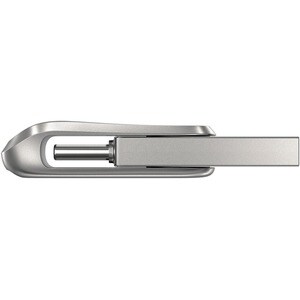 SanDisk Ultra Dual Drive Luxe 32 GB USB 3.1 (Gen 1) Type A, USB 3.1 (Gen 1) Type C Flash Drive - Silver - 150 MB/s Read Speed