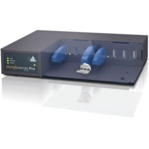 SEH dongleserver Pro Device Server - Twisted Pair - 1 x Network (RJ-45) - 8 x USB - 10/100/1000Base-T - Gigabit Ethernet -