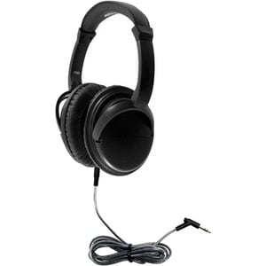 Hamilton Buhl Deluxe Active Noise-Cancelling Headphones with Case - Stereo - Mini-phone (3.5mm) - Wired - 32 Ohm - 50 Hz 2