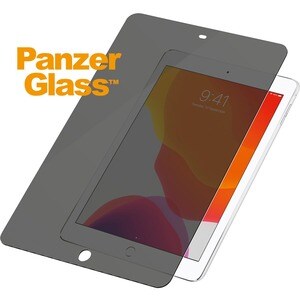 PanzerGlass Original Tempered Glass, Silicone Yes Privacy Screen Protector - For 25.9 cm (10.2") LCD iPad - Fingerprint Re