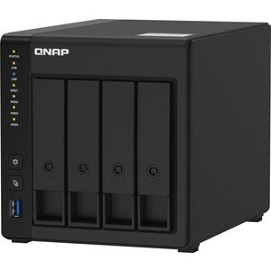 QNAP TS-451D2-4G 4 x Total Bays SAN/NAS Storage System - 4 GB Flash Memory Capacity - Intel Celeron J4025 Dual-core (2 Cor