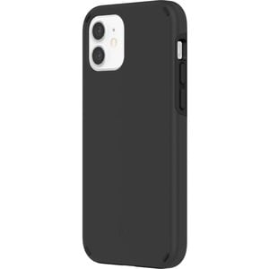 Incipio Duo for iPhone 12 & iPhone 12 Pro - For Apple iPhone 12, iPhone 12 Pro Smartphone - Black - Soft-touch - Bump Resi