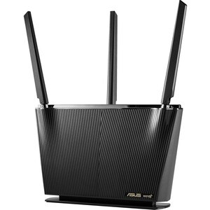 Asus RT-AX68U IEEE 802.11ax Ethernet Wireless Router - 2.40 GHz ISM Band - 5 GHz UNII Band - 3 x Antenna(3 x External) - 3