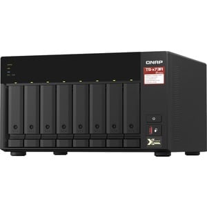 QNAP TS-873A-8G 8 x Total Bays NAS Storage System - 5 GB Flash Memory Capacity - AMD Ryzen V1500B Quad-core (4 Core) 2.20 