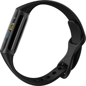 Fitbit Charge 5 Smart Band - Unisex - Black, Graphite - Aluminium Body - Stainless Steel Case - ECG Sensor, Pulse Oximeter