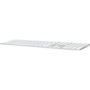 Apple Magic Keyboard - Wired/Wireless Connectivity - Bluetooth - Lightning Interface Multimedia Hot Key(s) - MacBook Pro, 