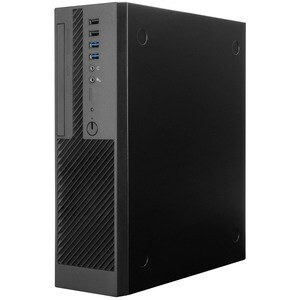 In Win CK722 Computer Case - Ultra Small - Black - 3 x Bay - 1 x 80 mm x Fan(s) Installed - 1 x 300 W - Power Supply Insta