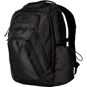 Ogio Renegade Pro Carrying Case (Backpack) for 17" Notebook - Black - Water Resistant - 1680D Ballistic Fabric, 600D Ripst