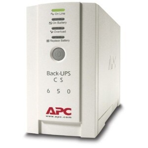 APC by Schneider Electric Back-UPS BK650EI Standby UPS - 650 VA/400 W - 2.40 Minute Stand-by - 220 V AC Input - 230 V AC O