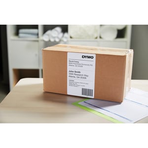 Dymo LabelWriter 4XL Extra Large Shipping Labels - 4" x 6" Length - Rectangle - Thermal Transfer - White - 220 / Roll - 1 