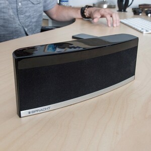 Spracht BluNote PRO 2.0 Portable Bluetooth Speaker System - 4.4 W RMS - Black - Bluetooth - Microphone, Passive Radiator, 