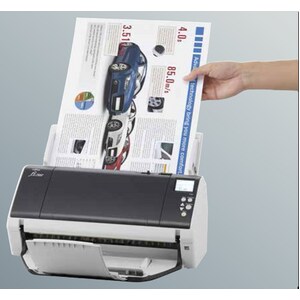 Fujitsu fi-7460 Sheetfed Scanner - 600 dpi Optical - 24-bit Color - 10-bit Grayscale - 60 ppm (Mono) - 60 ppm (Color) - Du