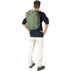 Tucano Tugò Carrying Case (Backpack) for 15.6" Notebook - Green - Water Resistant - Shoulder Strap, Handle, Chest Strap, T