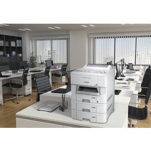 Epson WorkForce Pro WF-6090 Desktop Inkjet Printer - Color - 34 ppm Mono / 34 ppm Color - 4800 x 1200 dpi Print - Automati