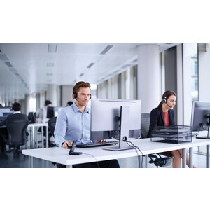 Jabra EVOLVE 75 with Charging Stand UC Stereo - Stereo - Wireless - Bluetooth - 3048 cm - 20 Hz - 20 kHz - Over-the-head -