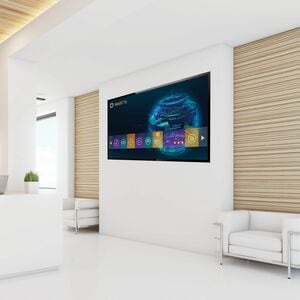 StarTech.com Wall Mount for TV, Monitor, Digital Signage Display, LCD Display, LED Display, Curved Screen Display - Black 