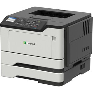 Lexmark MS521dn Desktop Laser Printer - Monochrome - 46 ppm Mono - 1200 x 1200 dpi Print - Automatic Duplex Print - 350 Sh