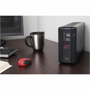 APC by Schneider Electric Back-UPS Pro BX1000M-LM60 1KVA Tower UPS - Tower - AVR - 12 Hour Recharge - 120 V AC Input - 120