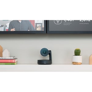 Logitech Video Conferencing Camera - 13 Megapixel - 60 fps - Matte Black, Slate Grey - USB 3.0 - 3840 x 2160 Video - Auto-