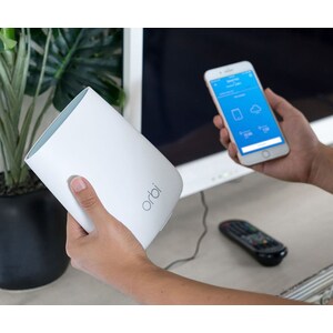 Netgear Orbi RBR20 IEEE 802.11ac Ethernet Wireless Router - 2.40 GHz ISM Band - 5 GHz UNII Band - 4 x Antenna(4 x Internal