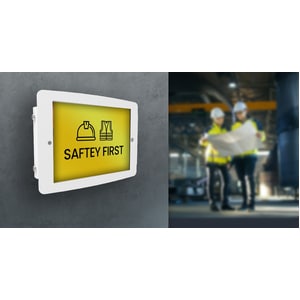 Compulocks Space 299PSENB Wall Mount for iPad Pro - Black - 1 Display(s) Supported - 32.8 cm (12.9") Screen Support - 100 