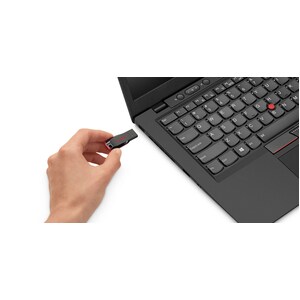 SanDisk Cruzer Blade 128 GB USB 2.0 Type A Flash Drive - Black, Red - 128-bit AES