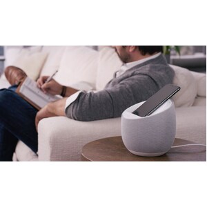 SOUNDFORM ELITE HI-FI SMSPEAKER W/WIRELESS CHARGER WHITE