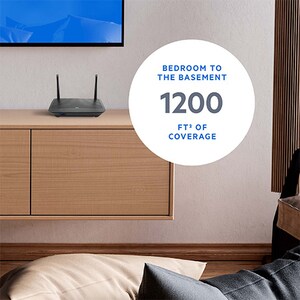Linksys MAX-STREAM Mesh WiFi 5 Router (MR6350) - 2.40 GHz ISM Band - 5 GHz UNII Band - 2 x Antenna(2 x External) - 162.50 