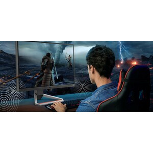 Monitor de juego LCD BenQ MOBIUZ EX2710 68,6 cm (27") Full HD LED - 16:9 - Gris Oscuro, Negro - 685,80 mm Class - Tecnolog