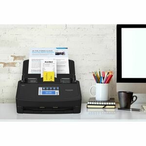 Fujitsu ScanSnap iX1600 Large Format ADF Scanner - 600 dpi Optical - 40 ppm (Mono) - 40 ppm (Color) - PC Free Scanning - D