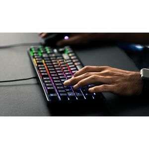 CHERRY G80 3000N RGB TKL Wired Mechanical Keyboard - Compact,Black, MX SILENT RED Keyswitch - for Office/Gaming