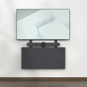 Heckler Design Wall Mount for Video Conferencing System, PTZ Camera, Video Conferencing Camera - Black Gray - Adjustable H
