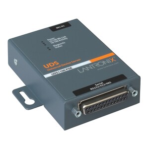 Lantronix One Port Serial (RS232/ RS422/ RS485) to IP Ethernet Device Server with Power Over Ethernet (PoE) - Convert from