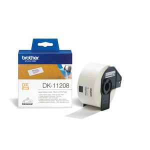 Brother DK11208 Address Label - 38 mm x 90 mm Length - 400 Label