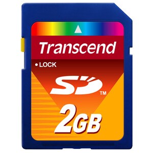 Transcend 2 GB SD - Lifetime Warranty