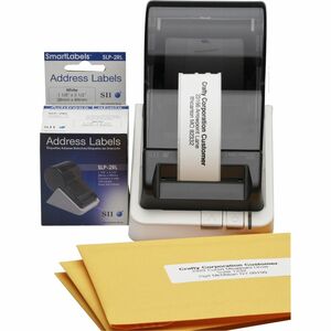 Seiko SmartLabel SLP-2RL White Address Labels - Designed perfectly for Address Labels for Invitations, Office Mailings, Ch