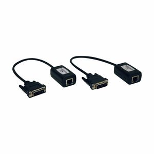 Tripp Lite DVI Over Cat5/Cat6 Passive Video Extender Kit Transmitter Receiver 100' - 1 Input Device - 1 Output Device - 10