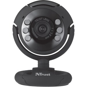 Trust SpotLight Pro Webcam with LED lights Webcam USB con microfono incorporato e luci LED integrate 640 x 480