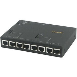 Perle IOLAN STS8 D Secure Terminal Server - 32 MB - Twisted Pair - 1 x Network (RJ-45) - 8 x Serial Port - 10/100Base-TX -
