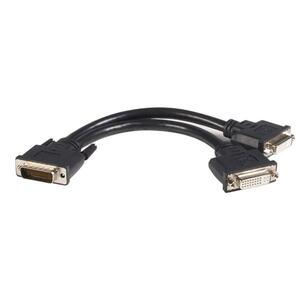 StarTech.com DMS 59 to Dual DVI I - 8in - DMS 59 to 2x DVI - Y Cable - DVI Splitter Cable - Monitor Splitter Cable - DMS 5