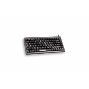 Compact Keyboard 83 Keys Lasered Black USB/PS2 Combo