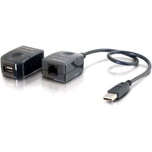 C2G USB Over Cat5 Superbooster Extender Kit - Charcoal