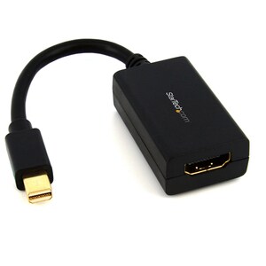 StarTech.com Mini DisplayPort to HDMI Adapter - 1080p - Passive - Thunderbolt to HDMI Monitor Adapter - Mini DP Converter 