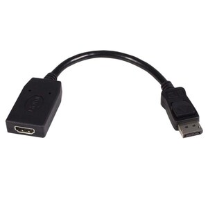 DisplayPort® to HDMI® Video Adapter Converter - First End: 1 x 19-pin HDMI Digital Audio/Video - Female - Second End: 1 x 