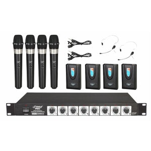 PylePro PDWM8700 Wireless Microphone System - 215.50 Hz Operating Frequency - 50 Hz to 16 kHz Frequency Response - 600 ft 