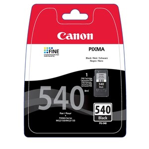 Canon PG-540 Original Ink Cartridge - Black - Inkjet - 180 Pages - 1 Pack