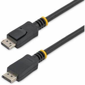 Cable de 2m DisplayPort 1.2 - Cable DisplayPort 4K x 2K Ultra HD Certificado por VESA - Cable DP a DP - con Pestillo - Ext