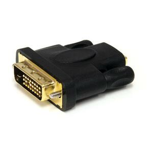 StarTech.com Adattatore cavo video HDMI® a DVI-D - F/M - Oro Connettore - Nero